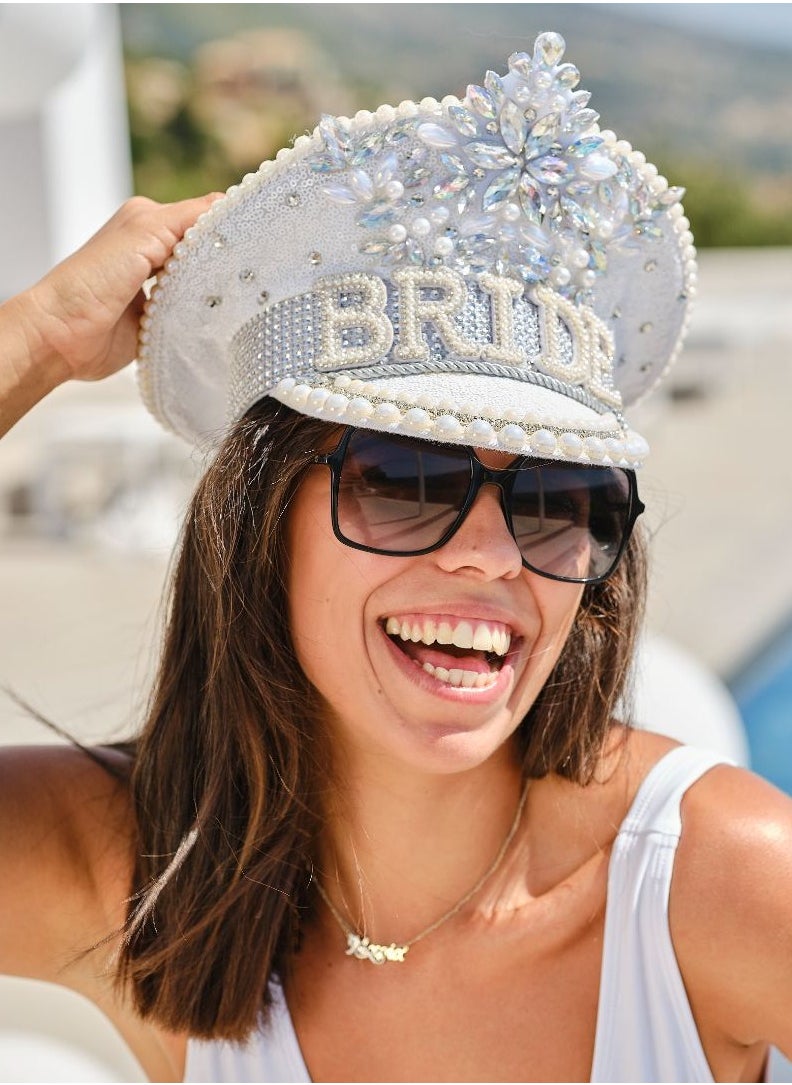 Embellished Bride Hat