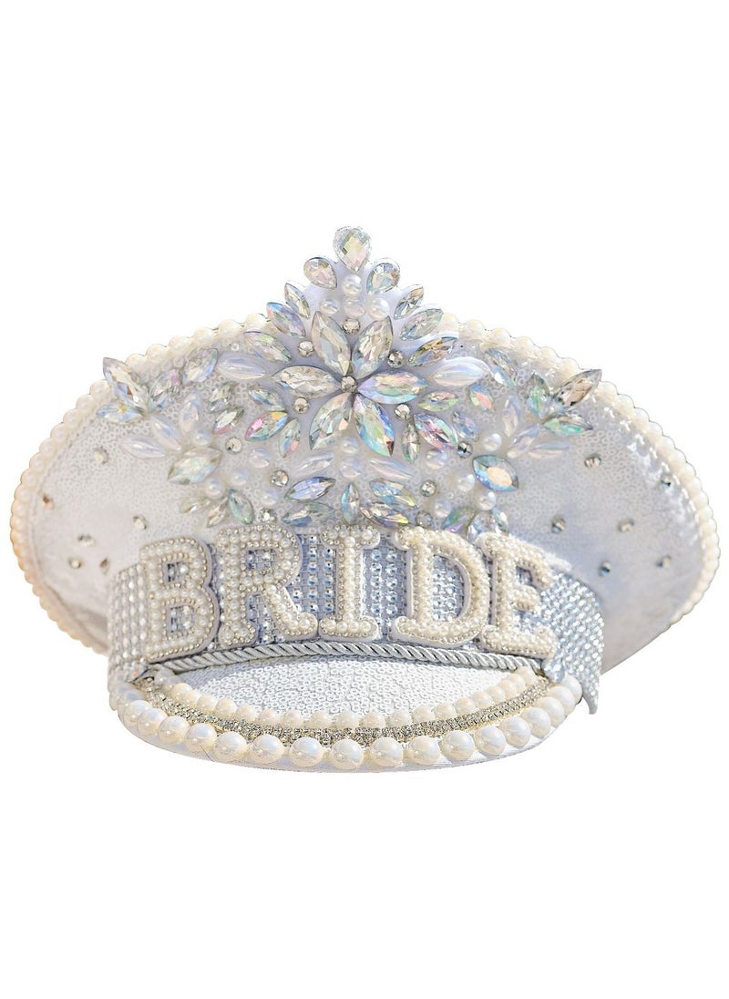 Embellished Bride Hat