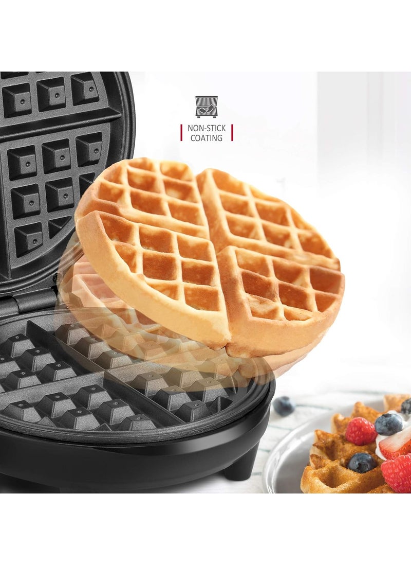 NETTA Waffle Maker Iron Machine – Deep Fill, Adjustable Temperature, Non-Stick Plates, 700W