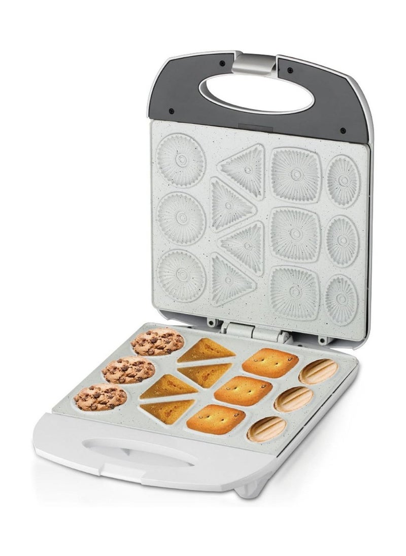 Electric waffle maker, 1400W 13 holes cupcake maker, mini waffle maker, snack maker, donut maker, breakfast pancake maker.