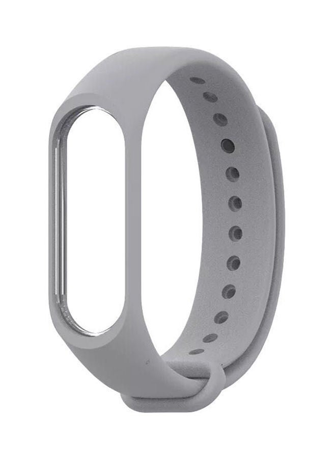 Silicone Band For Xiaomi Mi Band 3 Grey