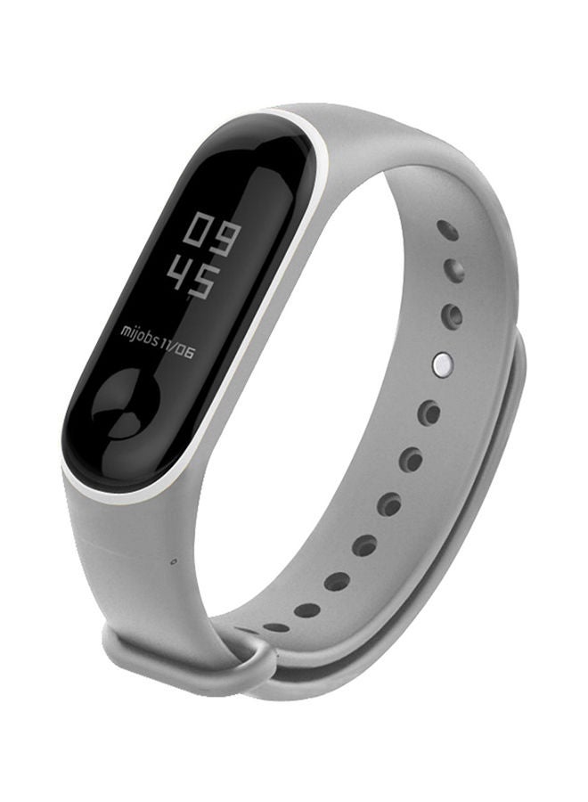 Silicone Band For Xiaomi Mi Band 3 Grey