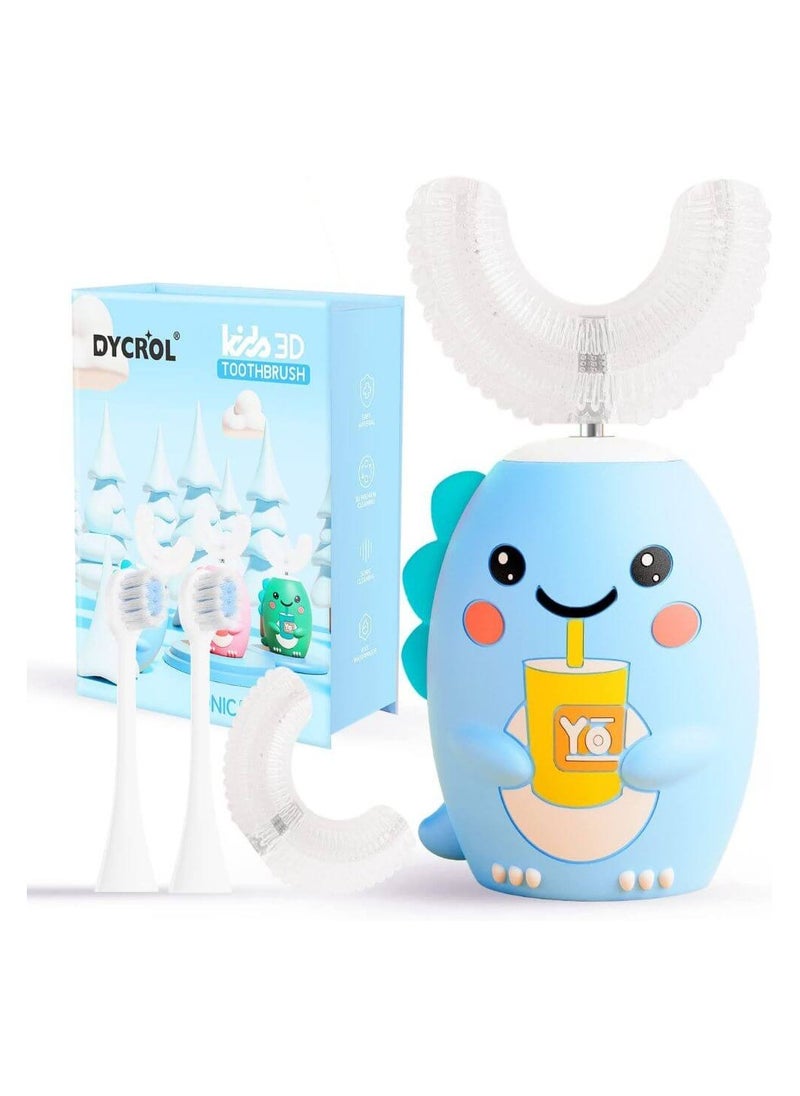 Dycrol Kids 3D U-Shaped Ultrasonic Rechargeable Electric Toothbrush