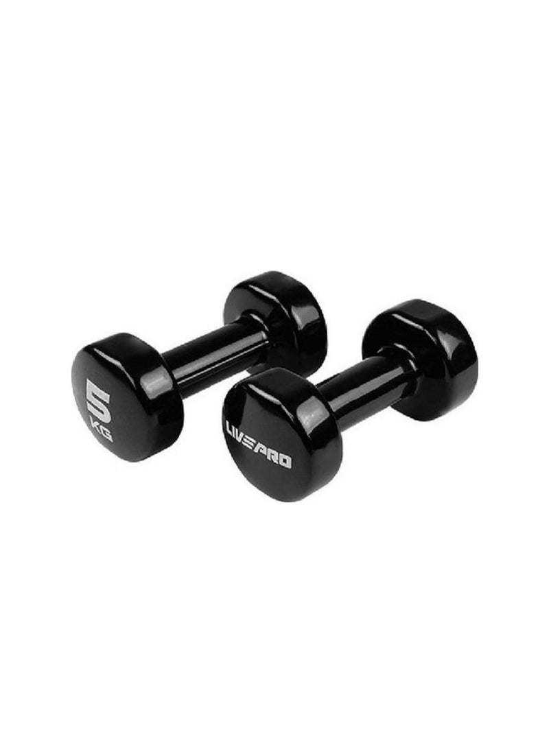 Livepro Colored Studio Dumbbell 5Kg Pair