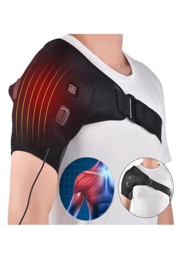 Heat Therapy Shoulder Brace Adjustable Shoulder Heating Pad