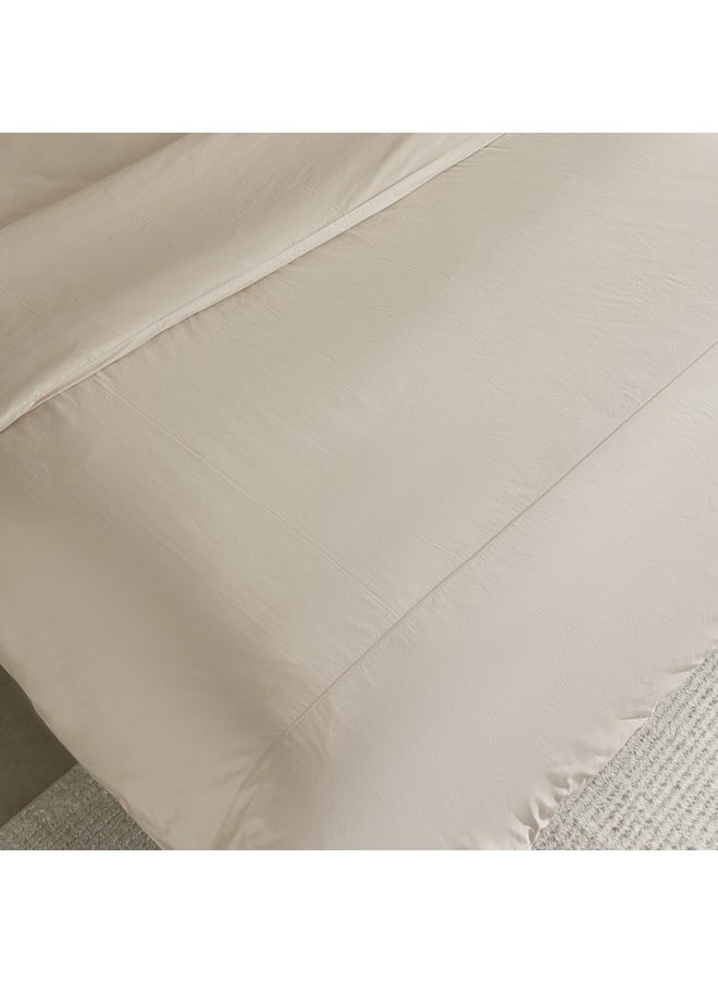 Purely Percale 3-Pieces Super King Duvet Cover Set 240 x 220 cm