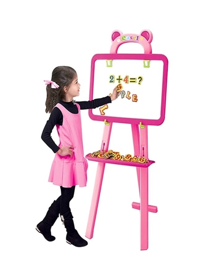 3-In-1 Double-Sided Reading, Writing Board And Clip On Paper To Draw For Kids