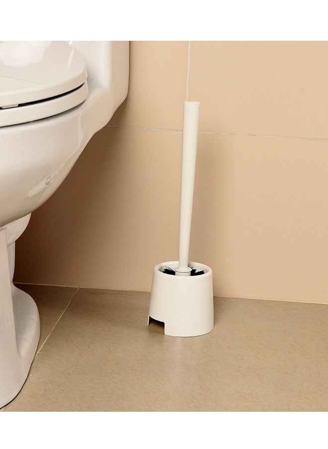 Toilet Bowl Brush Cleaner With Holder White Polypropylene White 36.5cm