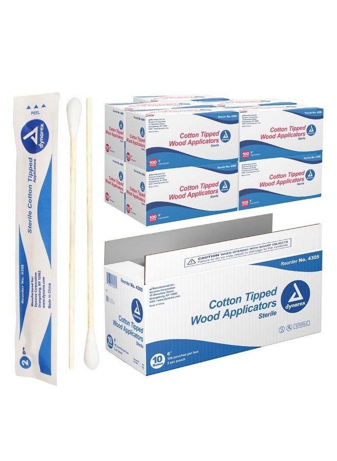 4305 Sterile Cotton Tipped Applicator,6