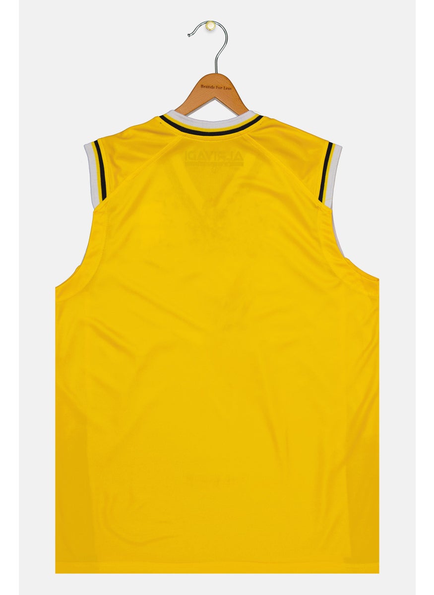 Kids Boy Sportswear Fit FIBA Jersey, Yellow