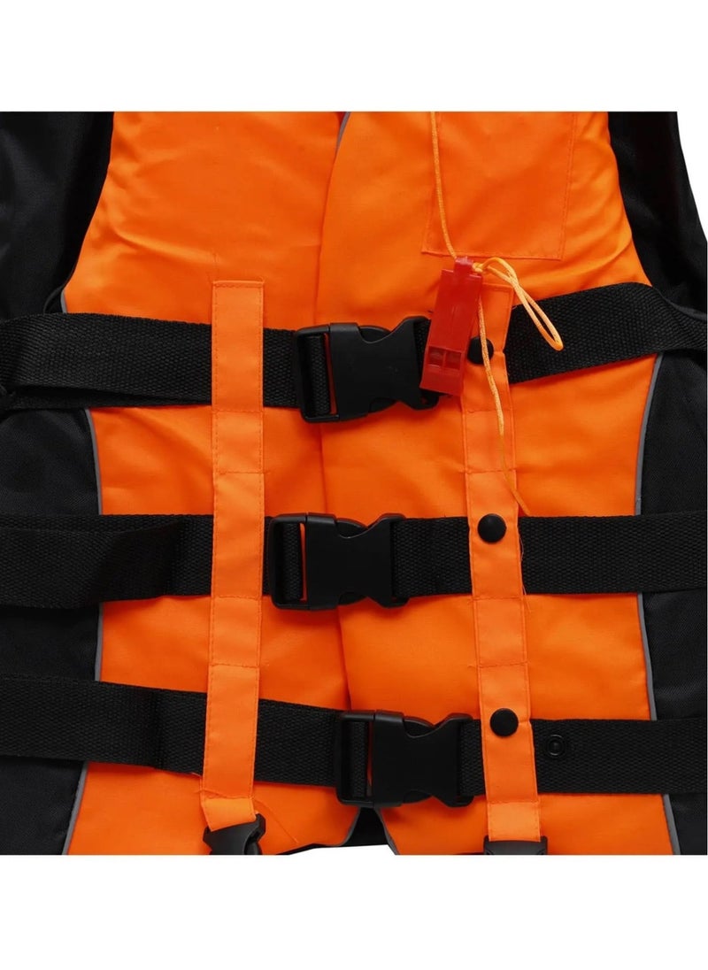 Swimming jacket, latest style, safety jackets, size XLarge (orange)