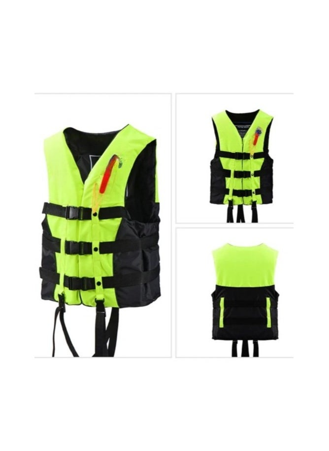 Swimming jacket, latest model, safety jackets, size XXL (phosphorus)