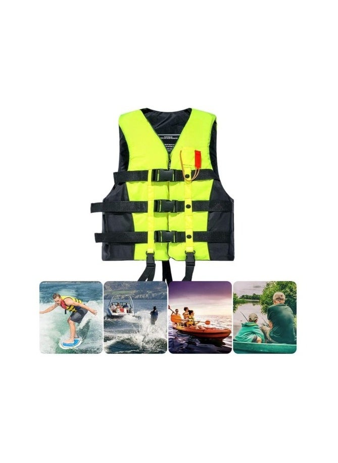 Swimming jacket, latest model, safety jackets, size XXL (phosphorus)