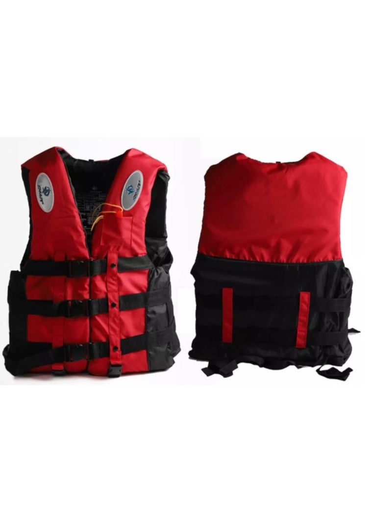 Swimming jacket, latest style, safety jackets, size XLarge (red)