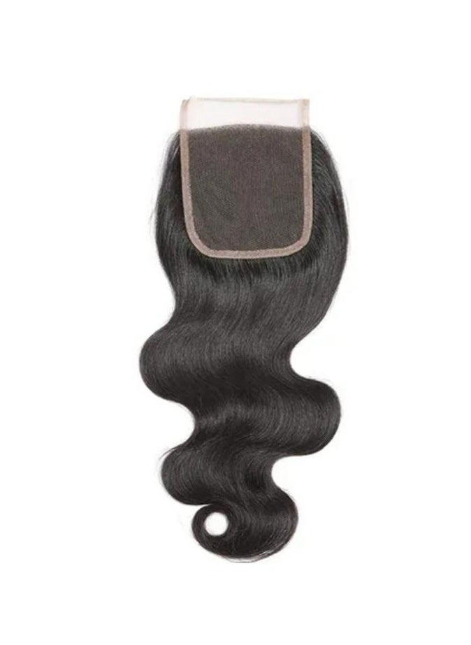 Human Hair Wavy Lace Closure