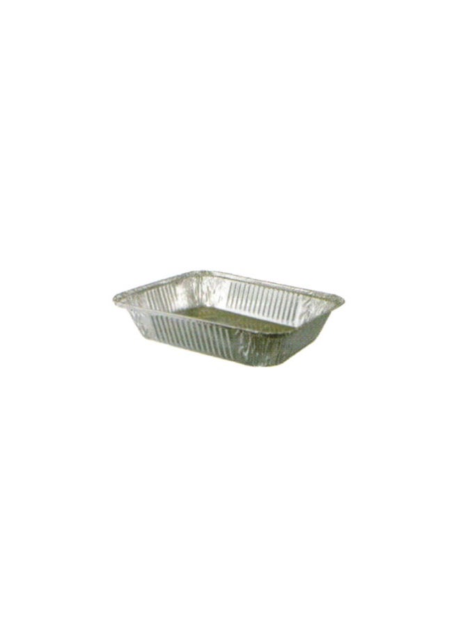 Aluminium Container 73365 - 10 Pieces per Pack, 10 Packs (100 Pieces Total) - Durable, Lightweight, Perfect for Cooking, Baking, and Storage