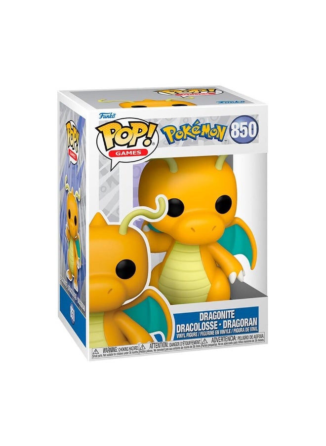 POP Games Pokemon Dragonite Emea Vinyl Figure