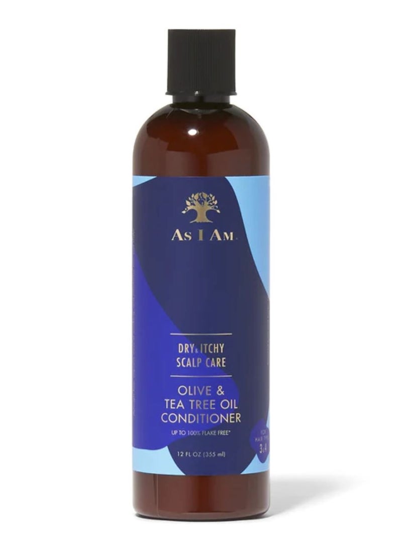 Dry and Itchy Scalp Care Olive and Tea Tree Oil Conditioner 355ml