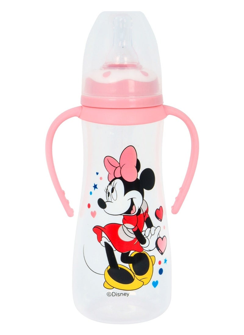 Minnie Printed Twin Handle Feeding Bottle TRHA29051 250ml