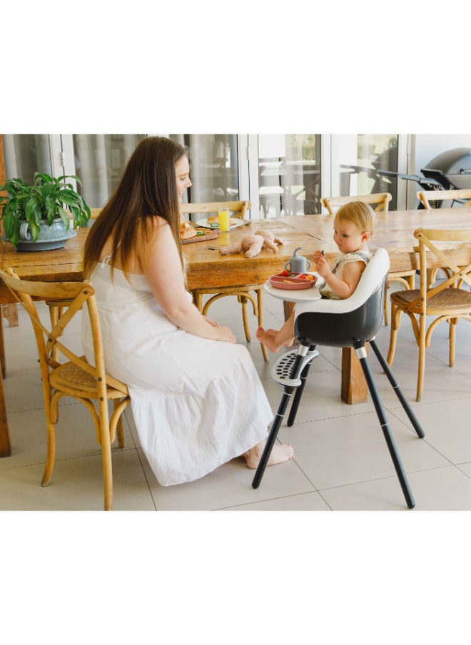 Convertible Highchair To Toddler Chair - Cool Grey, 6 Months To 3 Years +