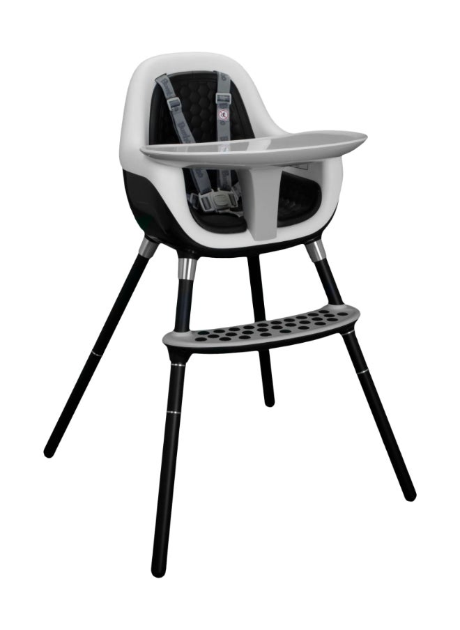 Convertible Highchair To Toddler Chair - Black, 6 Months To 3 Years +