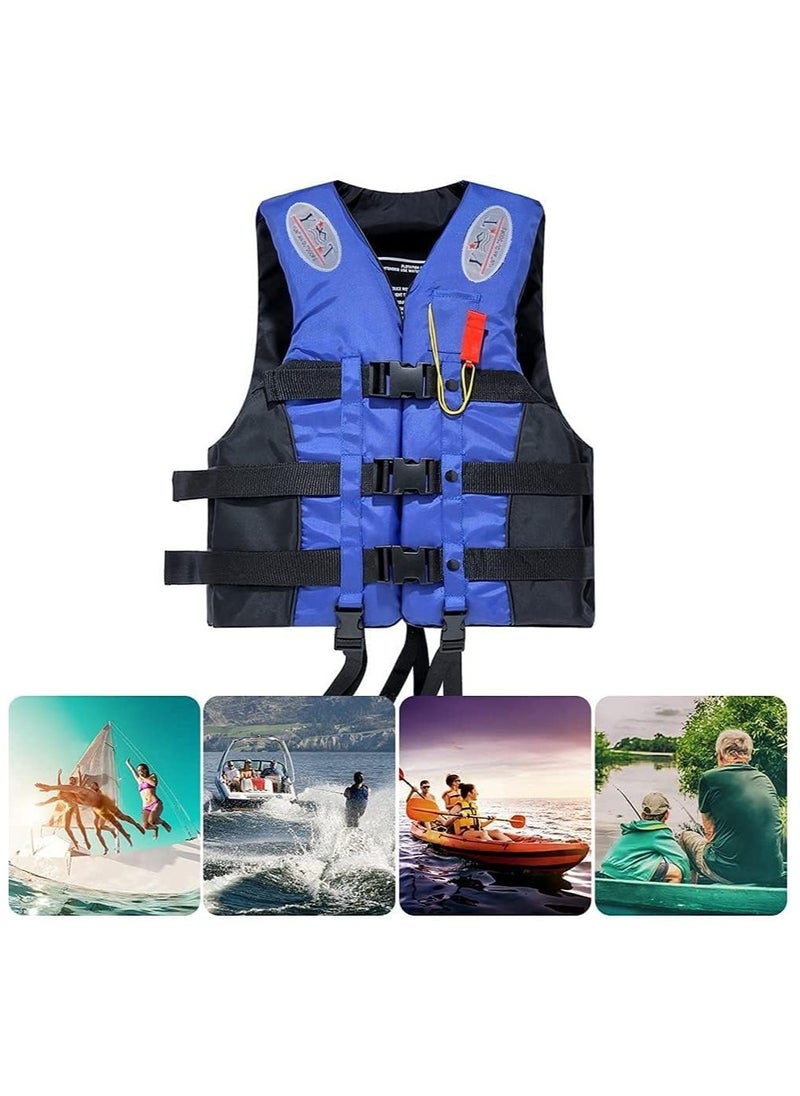 Swimming jacket, latest style, safety jackets, size XLarge (blue)