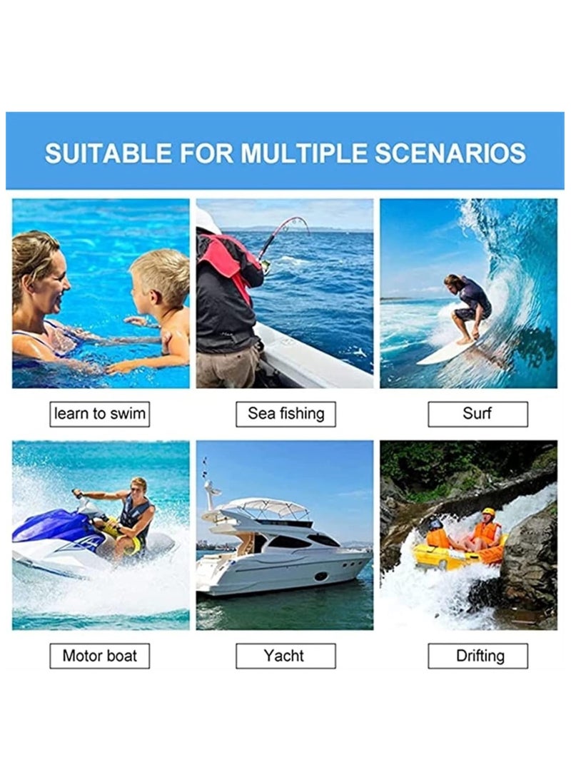 Swimming jacket, latest style, safety jackets, size XLarge (blue)