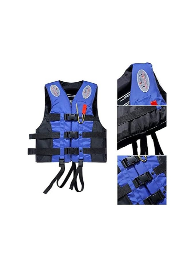 Swimming jacket, latest style, safety jackets, size XLarge (blue)