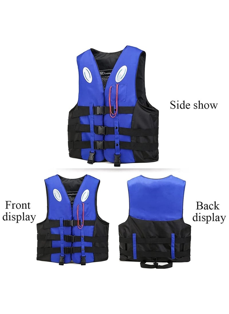 Swimming jacket, latest style, safety jackets, size XLarge (blue)