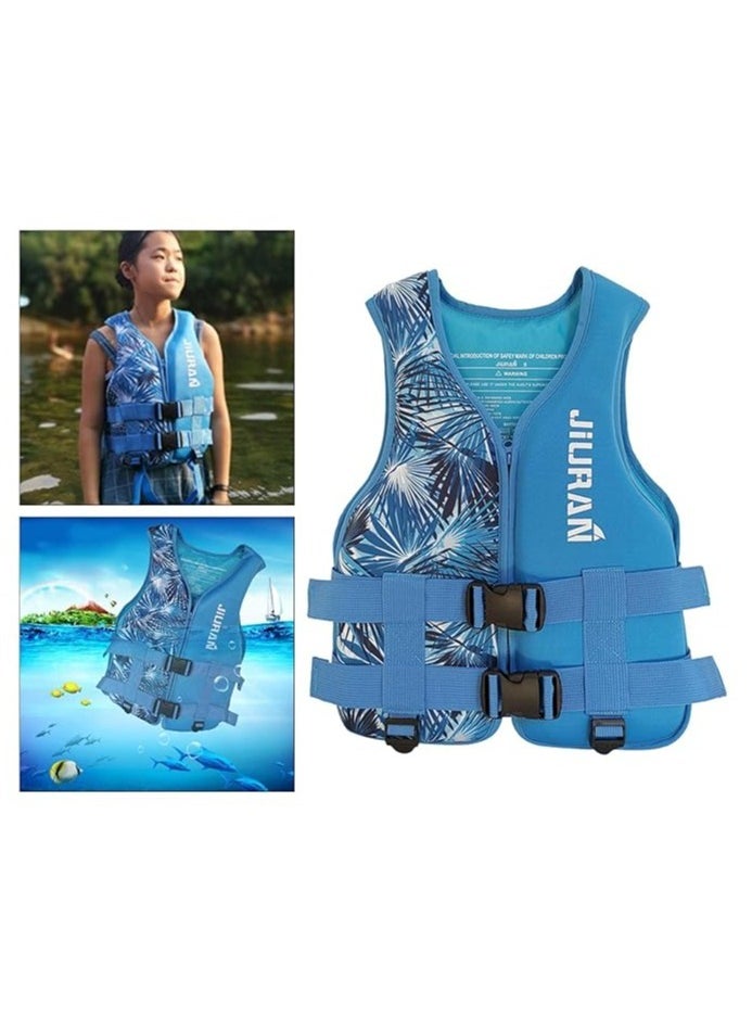 Swimming jacket, latest model, safety jackets, size XXL (blue)