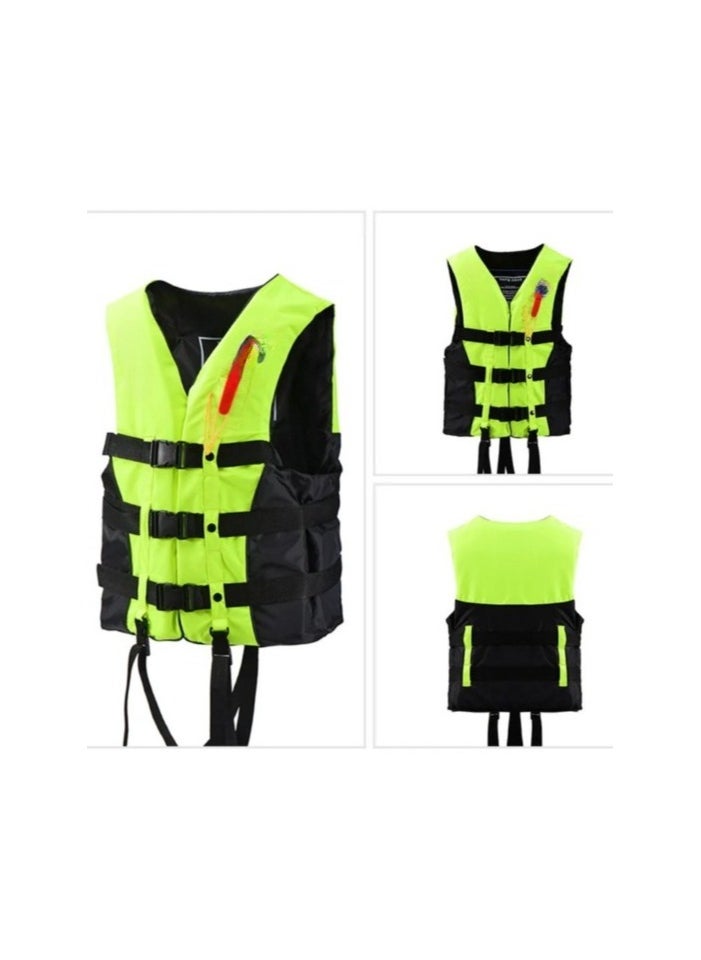 Swimming jacket, latest model, safety jackets, size XXL (phosphorus)