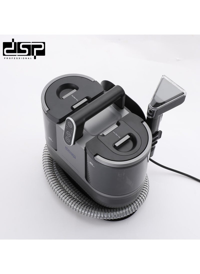 DSP KD2047 Carpet Cleaning Machine, Portable Fast Heating Spot Cleaner, 12Kpa Stain Remover Shampoo Machine for Pet, Stairs, Car Seat, Sofa, Self-cleaning, 50±5℃ Heat Washing