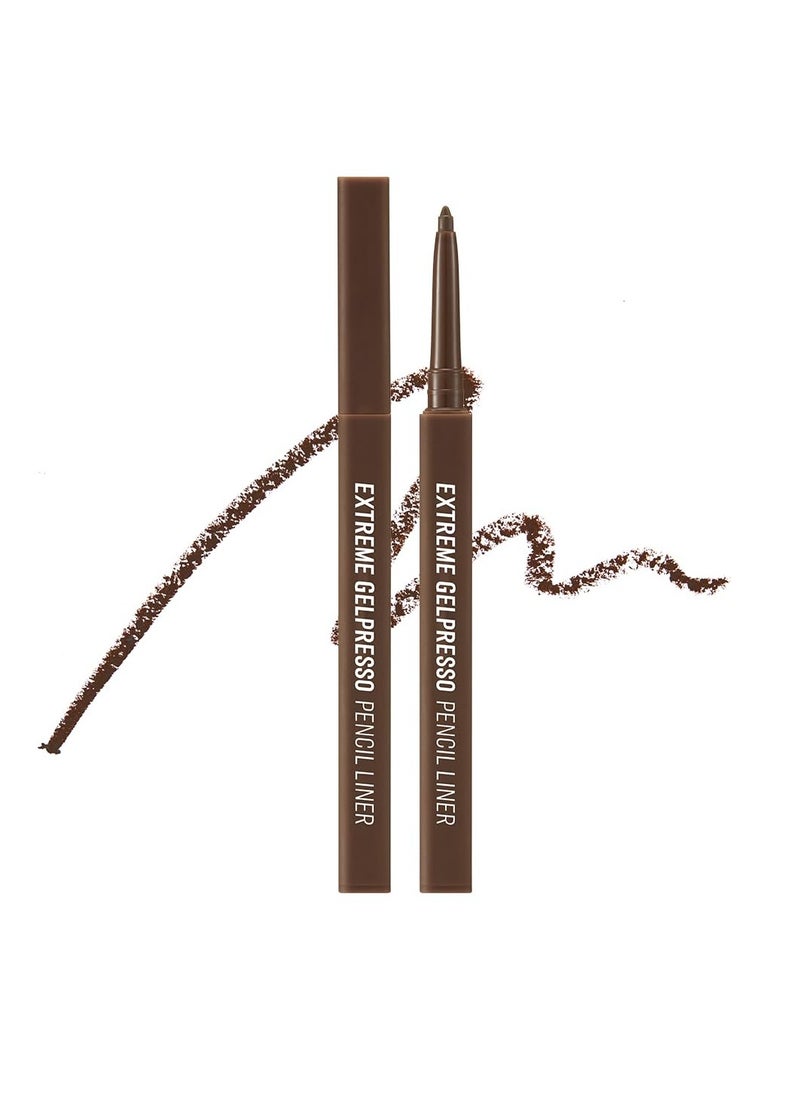 CLIO Extreme Gelpresso Pencil Liner 02 Deep Brown