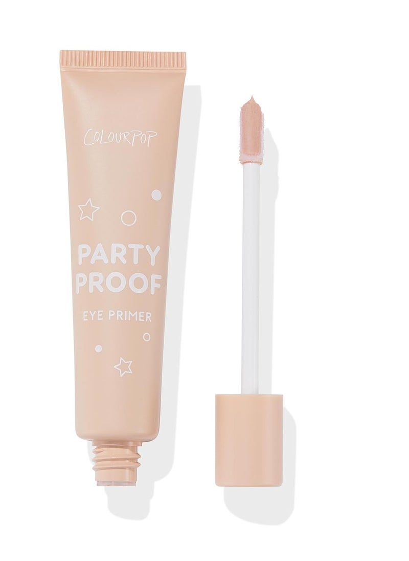 ColourPop Party Proof Eye Primer - Translucent Eyeshadow Primer for Long-Lasting Eye Makeup - Preps Skin for Smooth Makeup Application - Translucent (0.42 oz)