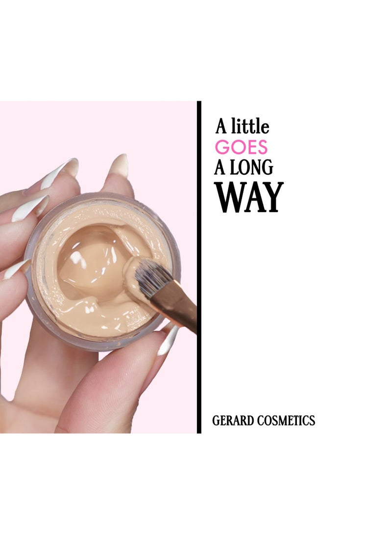 Gerard Cosmetics Clean Canvas Fair Eye Concealer and Base Smudge Proof | Makeup Primer and Eyeshadow Base | Made in the USA | Vegan Formula | Cruelty Free