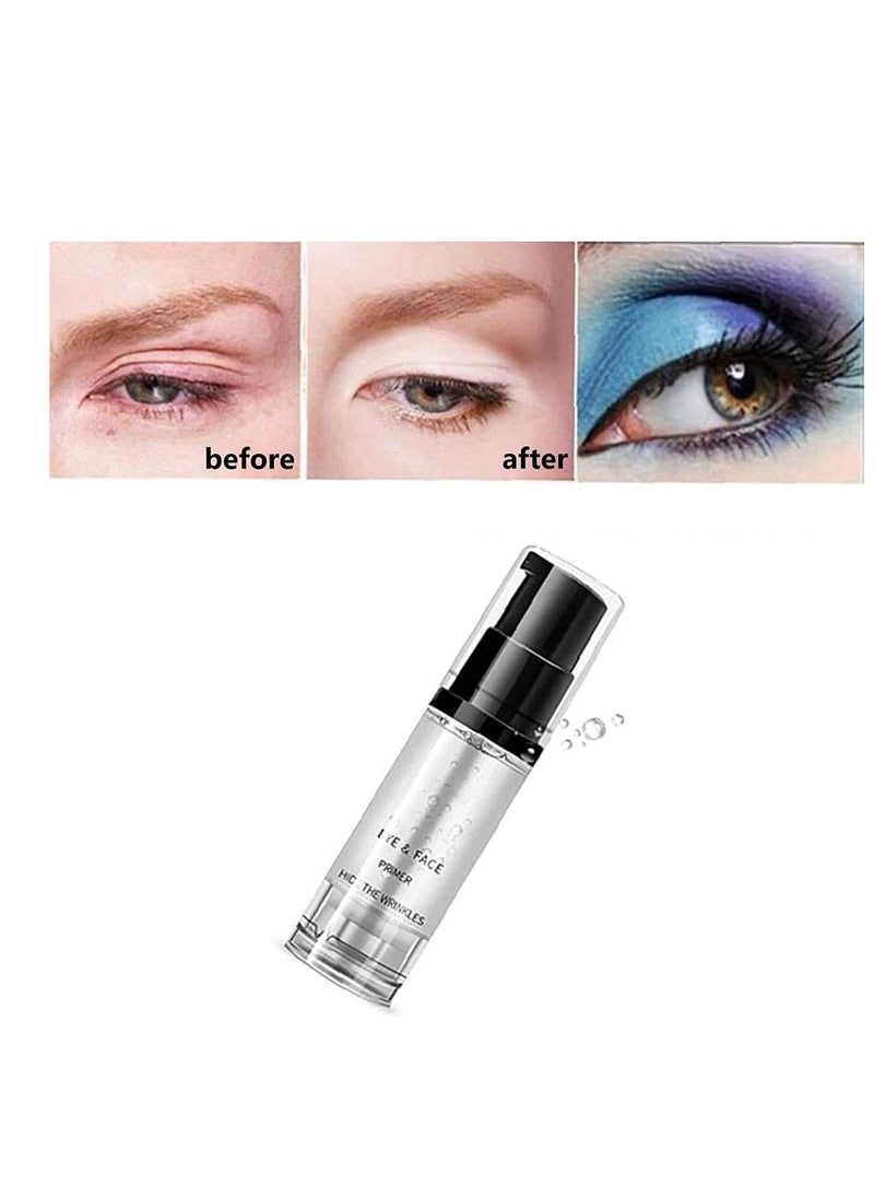 ZJchao Wrinkle Smoothing Eye Primer, Eyeshadow Base, Waterproof Clear Eyeshadow Primer Skin Even Out Complexion, 8ml
