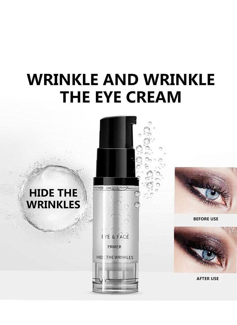 ZJchao Wrinkle Smoothing Eye Primer, Eyeshadow Base, Waterproof Clear Eyeshadow Primer Skin Even Out Complexion, 8ml