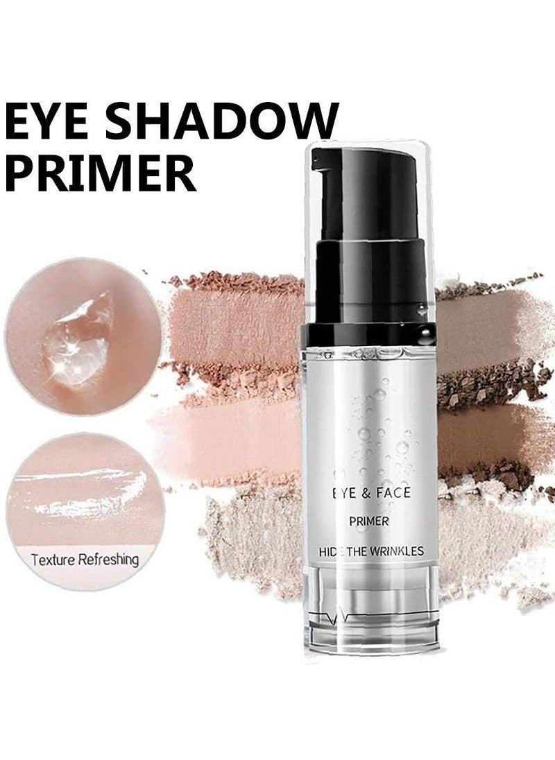 ZJchao Wrinkle Smoothing Eye Primer, Eyeshadow Base, Waterproof Clear Eyeshadow Primer Skin Even Out Complexion, 8ml