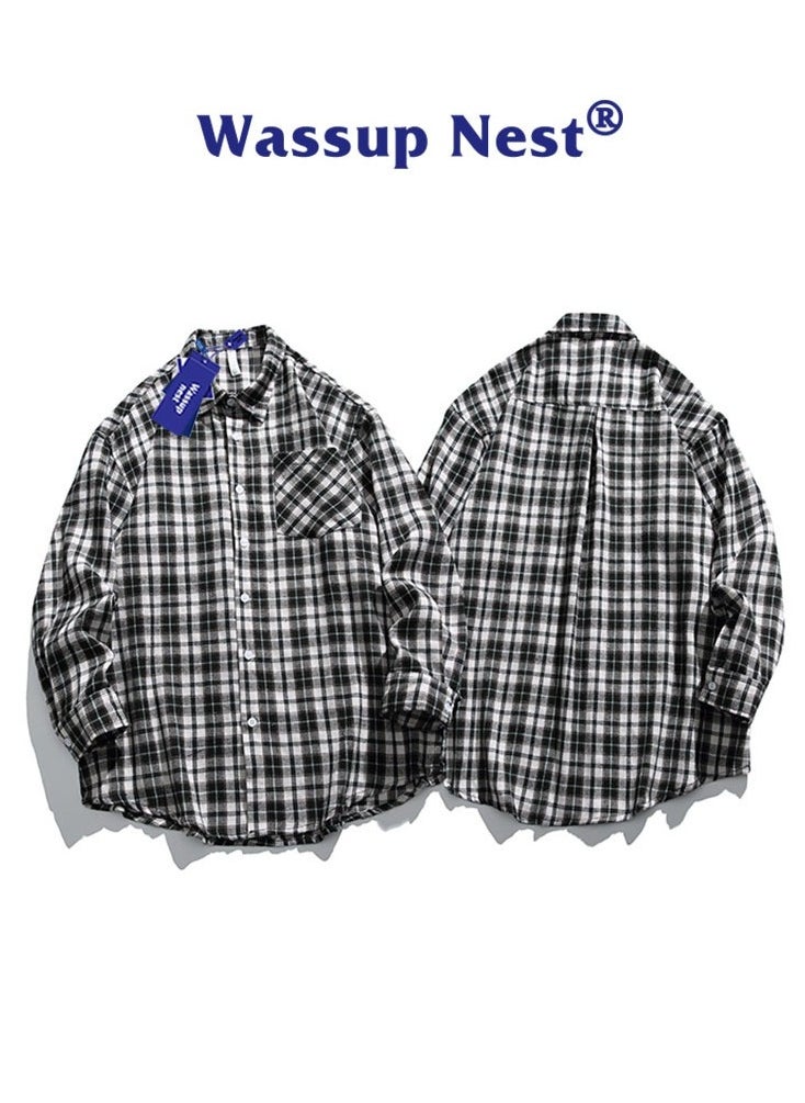 New WASSUP NEST Pure Cotton Casual Loose Jacket