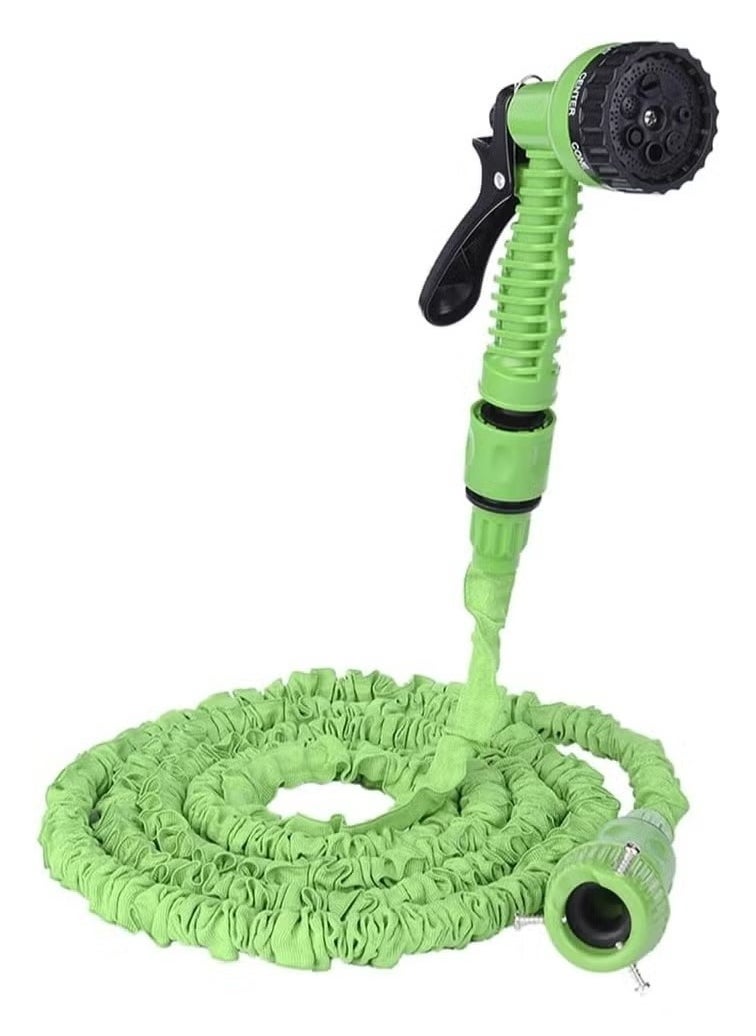 50FT Expandable Garden Hose with Spray Gun – Flexible Watering Hose for Gardens and Cars | Durable Magic Hose for Easy Watering