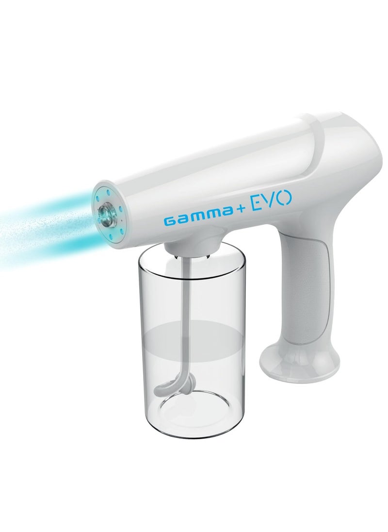 GAMMA+ Evo Nano Mister Cordless Portable Water Sprayer, Disinfect Mist, USB-C Rechargeable for Barber, Salon, Home Use