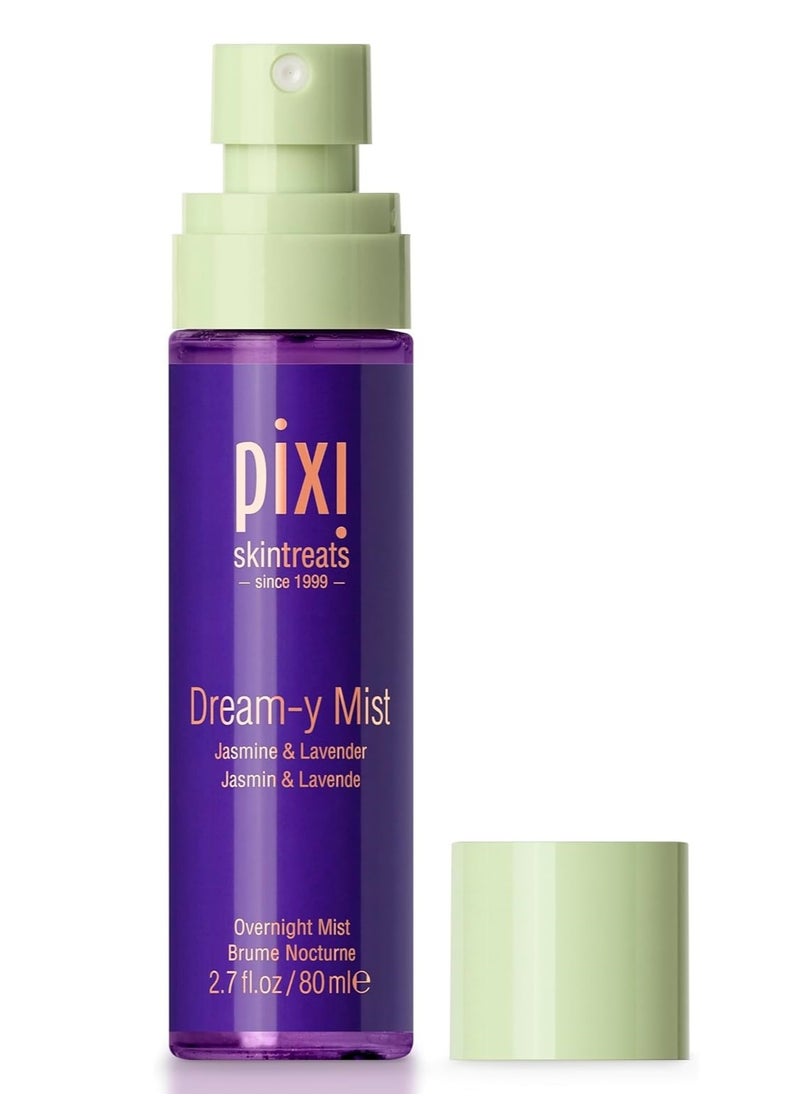 Pixi Dream-y Mist | Elixir Facial Mist | Help Hydrate & Preserve Skin with Jasmine, Lavender, Chamomile, 80ml