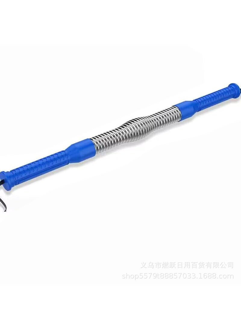 40kg Adjustable Arm Exerciser Home Gym Equipment30kg Electroplating Lengthened Blue Handle 30kg Electroplating Lengthened Blue Handle