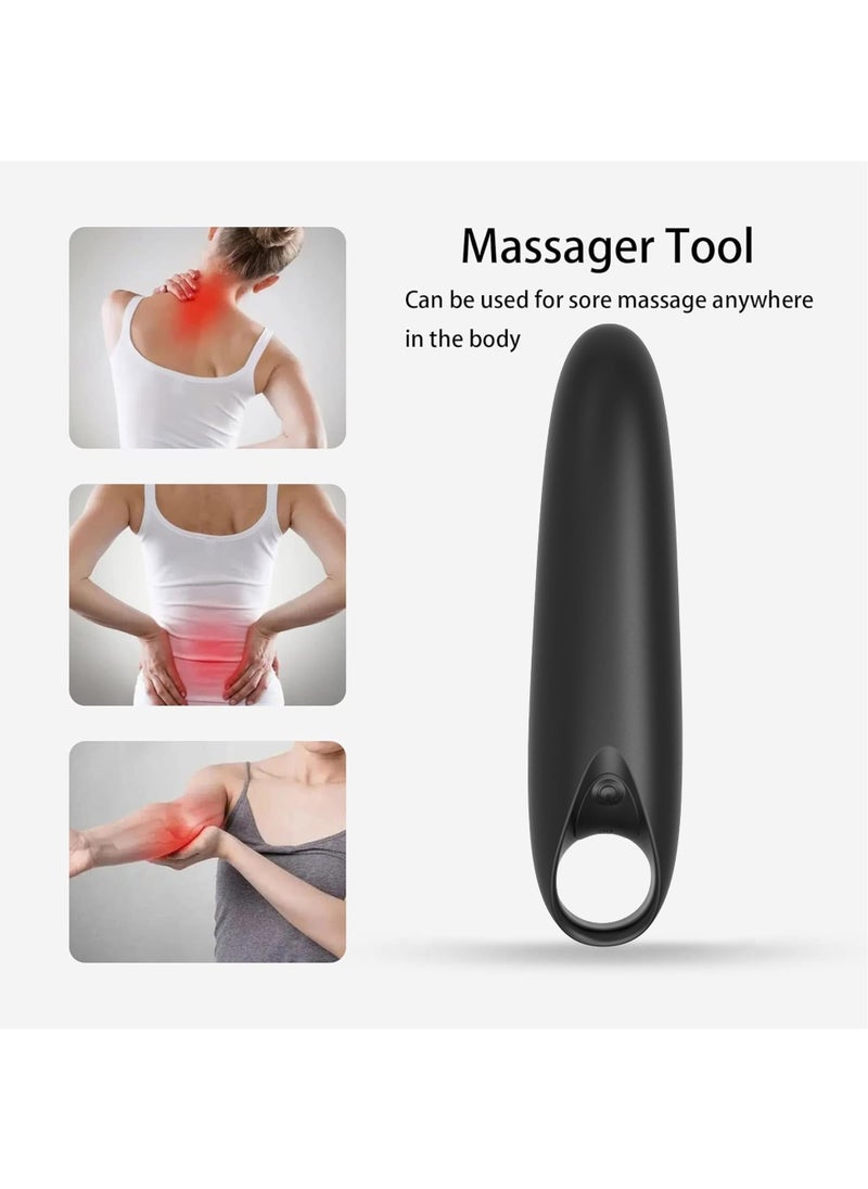 Mini Portable Massager Waterproof for Body Leg Arm Pain Relief with 12 Vibrating Modes