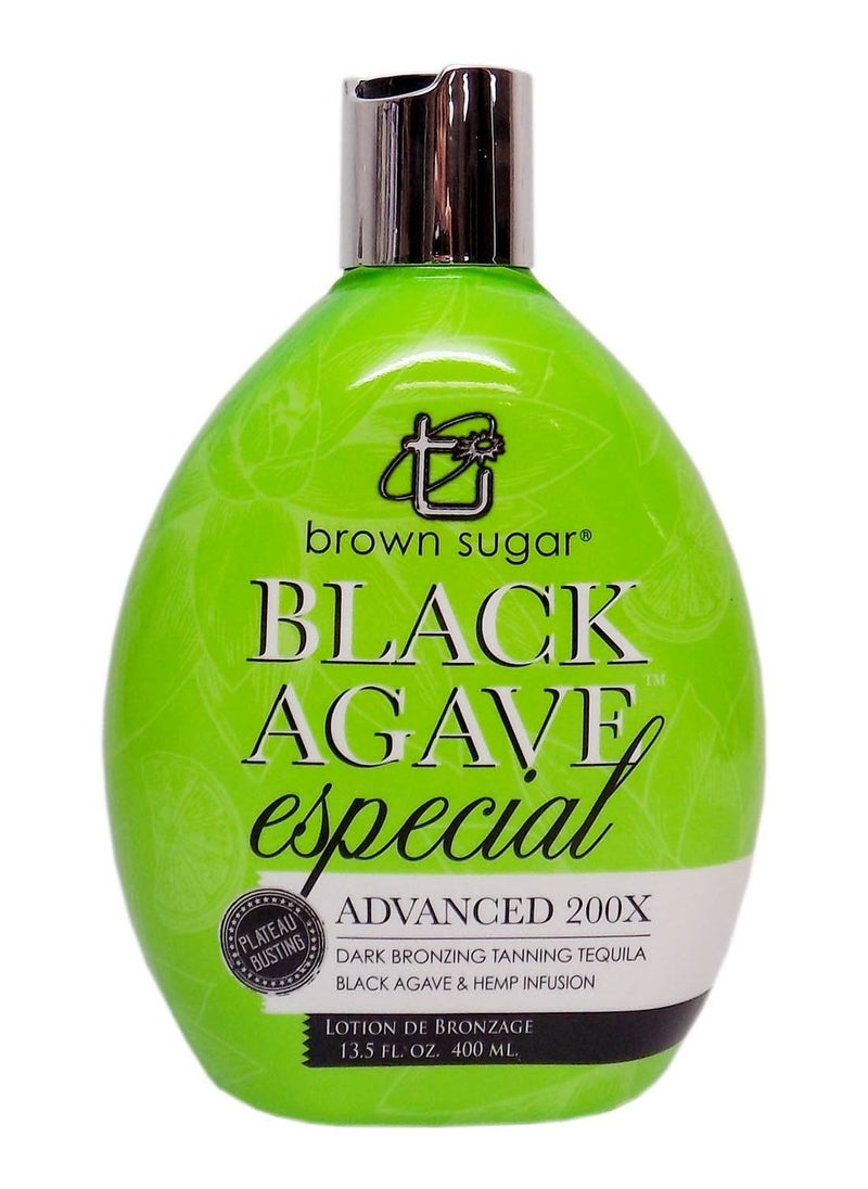 Brown Sugar BLACK AGAVE ESPECIAL 200X Dark Bronzer - 13.5 oz.