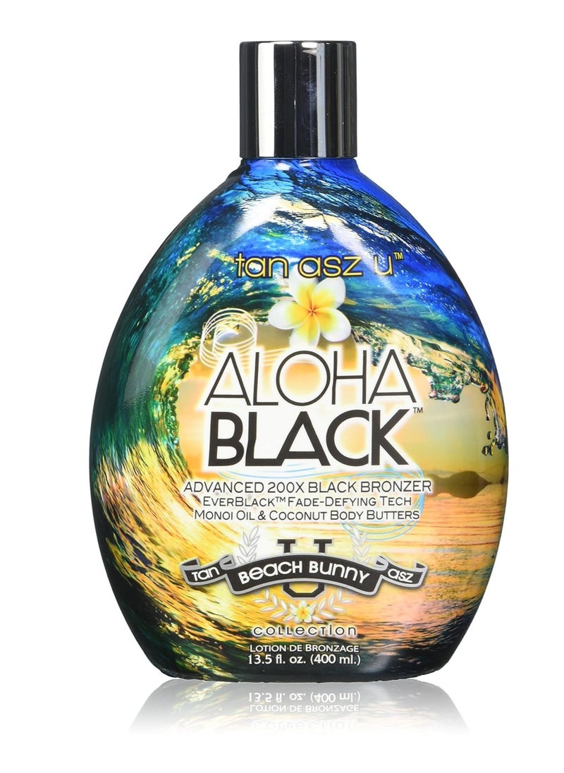 Tan Asz U ALOHA BLACK Advanced 200X Black Bronzer - 13.5 oz