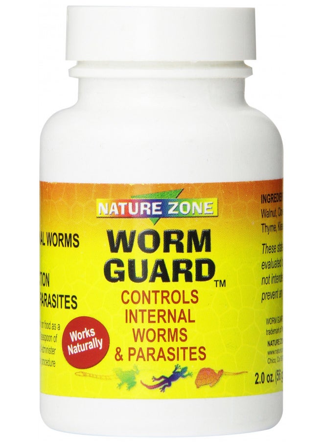 Nature Zone SNZ59321 Reptile Worm Guard Powder, 2-Ounce