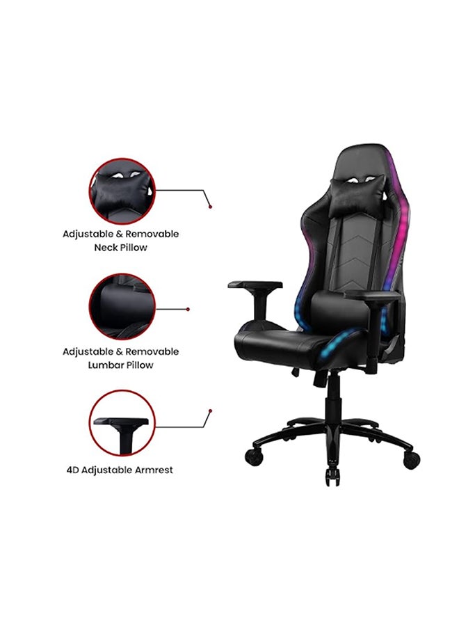 Adjustable RGB Lights Gaming Chair Office Chair