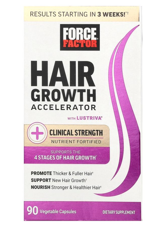 Hair Growth Accelerator 90 Vegetable Capsules