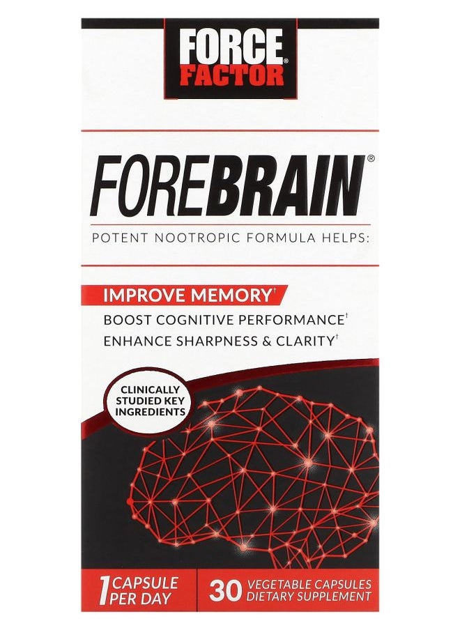 Forebrain 30 Vegetable Capsules